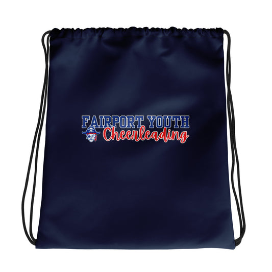 Fairport Youth Football and Cheer Drawstring Bag