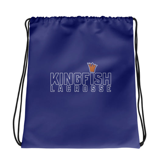 Kingfish Lacrosse Drawstring Bag