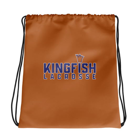 Kingfish Lacrosse Drawstring Bag