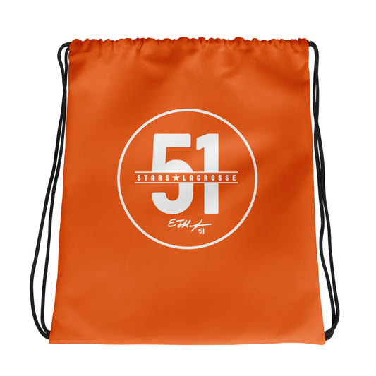 51 Stars Lacrosse Drawstring Bag