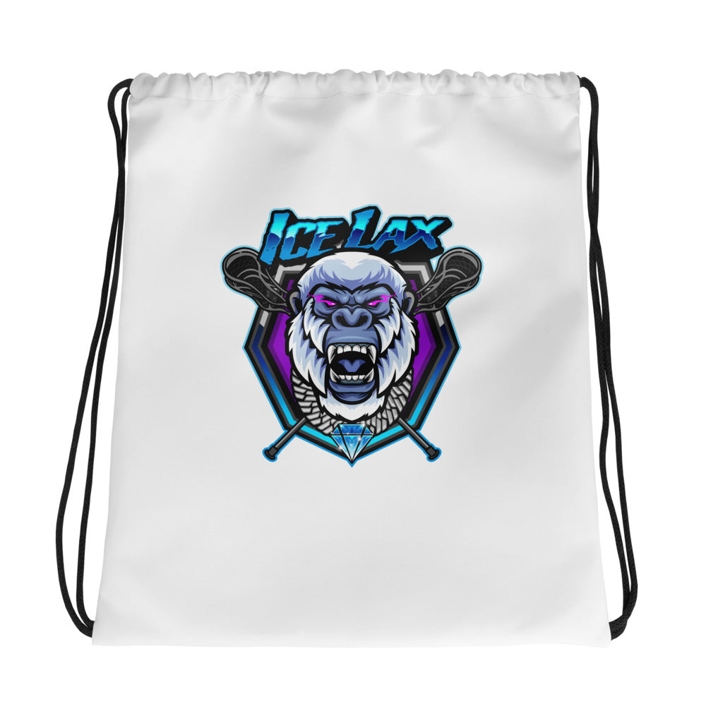 ICE LAX Drawstring Bag
