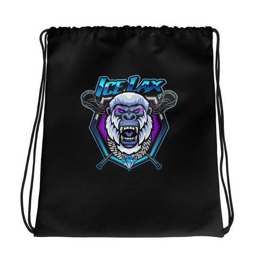 ICE LAX Drawstring Bag