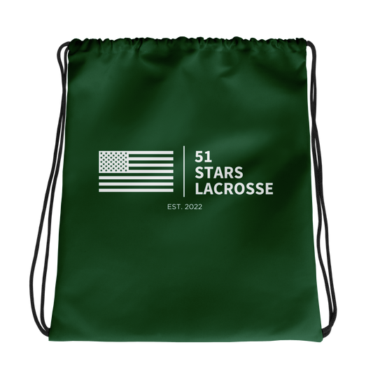 51 Stars Lacrosse Drawstring Bag