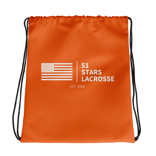 51 Stars Lacrosse Drawstring Bag
