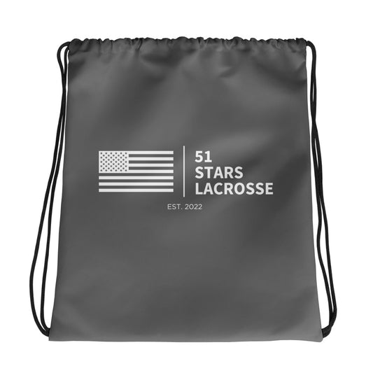 51 Stars Lacrosse Drawstring Bag