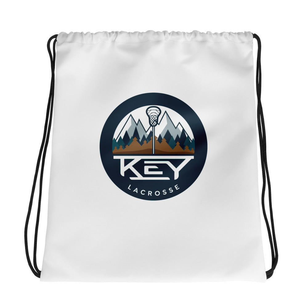 Key Lacrosse Drawstring bag
