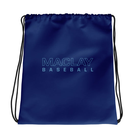 Maclay Baseball Drawstring Bag