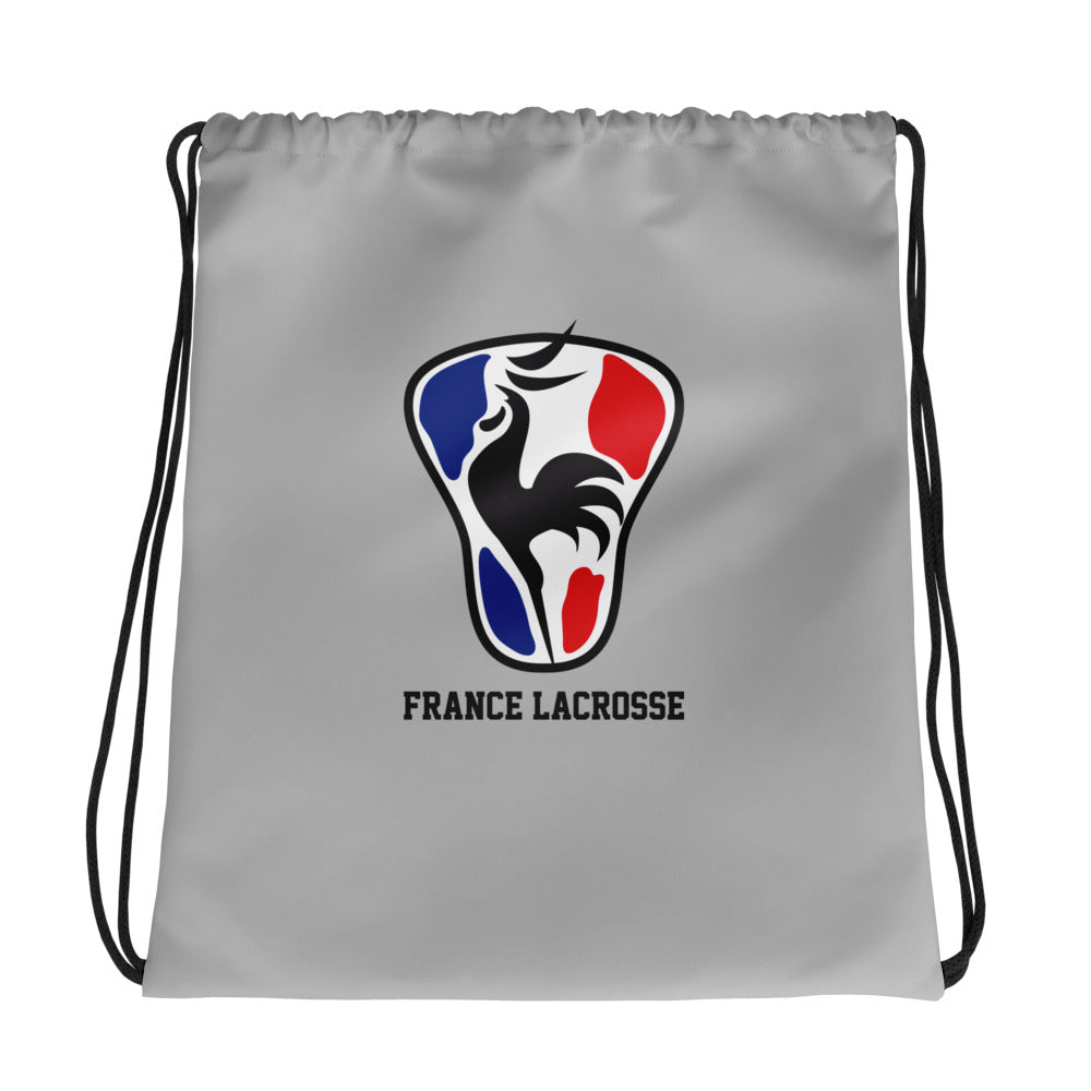 France Lacrosse Drawstring Bag