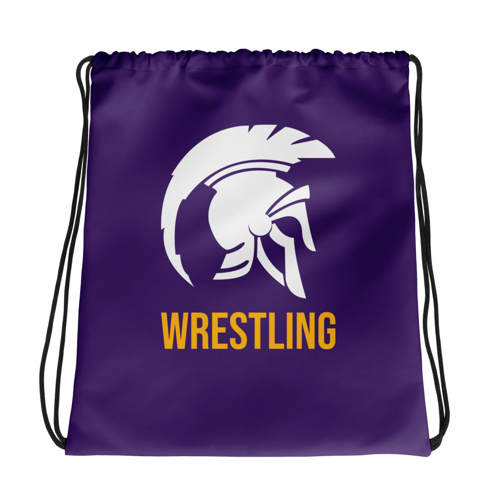 Whitehall Wrestling Drawstring Bag