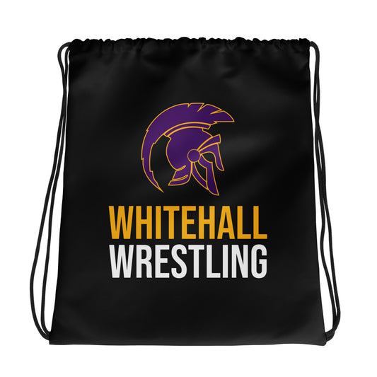 Whitehall Wrestling Drawstring Bag