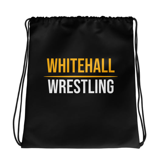 Whitehall Wrestling Drawstring Bag