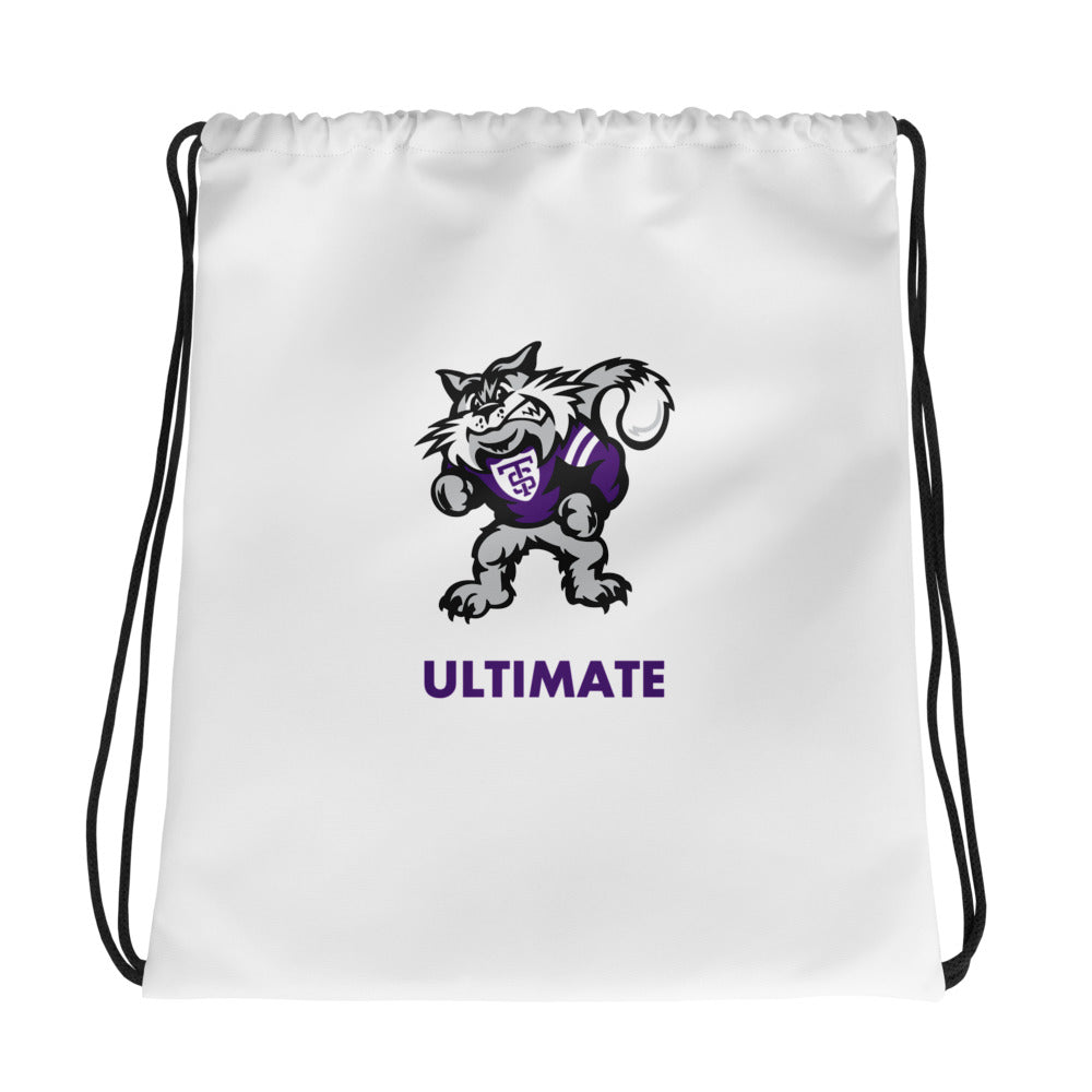 UST Ultimate Frisbee Drawstring Bag