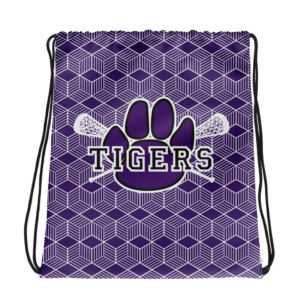 Tiger Lax Drawstring Bag