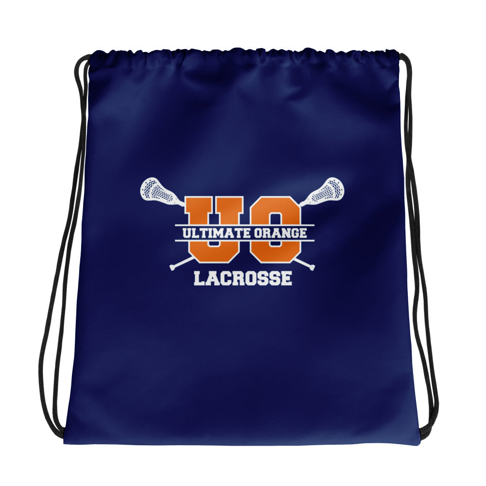 Ultimate Orange Drawstring Bag