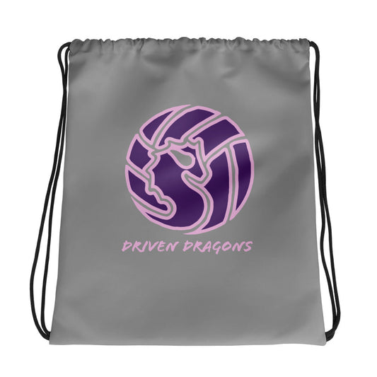 Driven Dragons Drawstring Bag