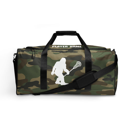 Sasquatch Lacrosse Duffle Bag - Personalized