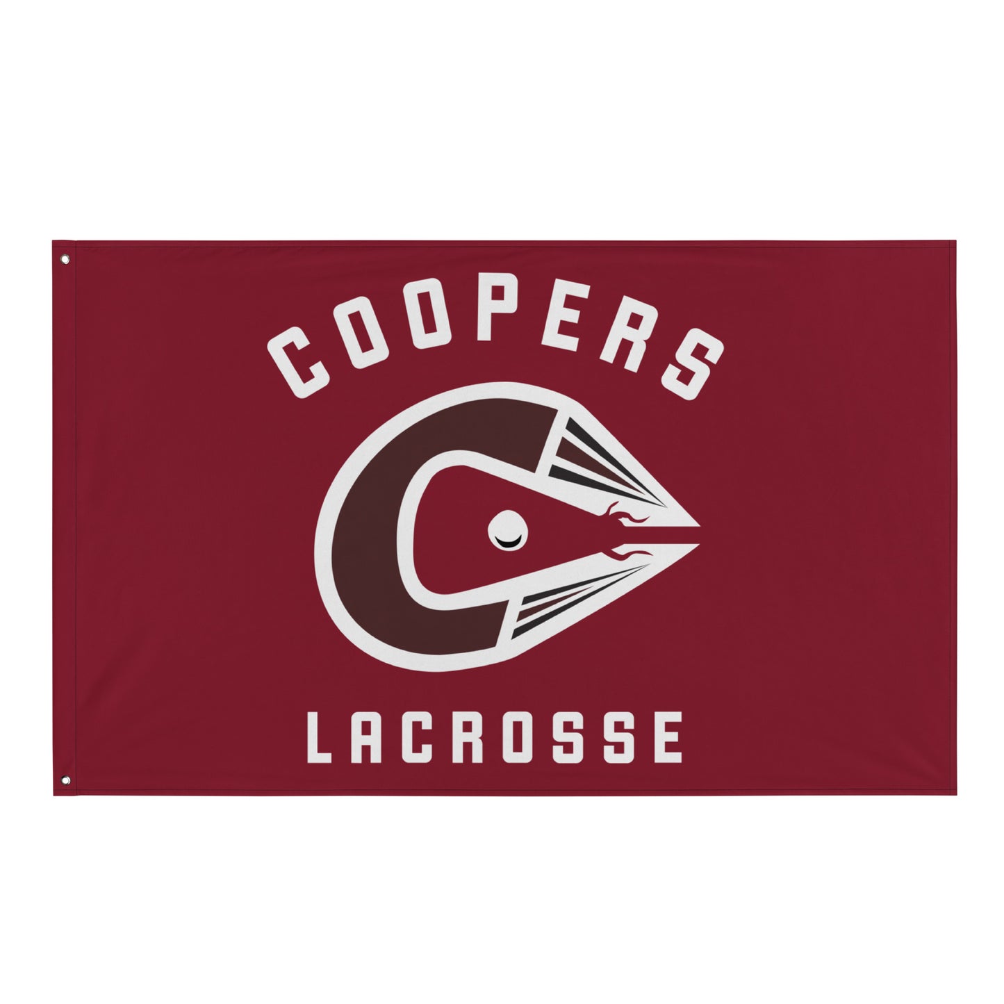 Coopers Lacrosse Wall Flag