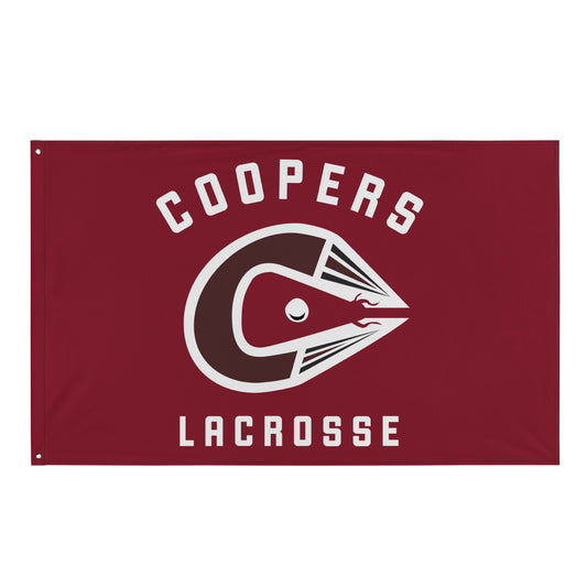 Coopers Lacrosse Wall Flag