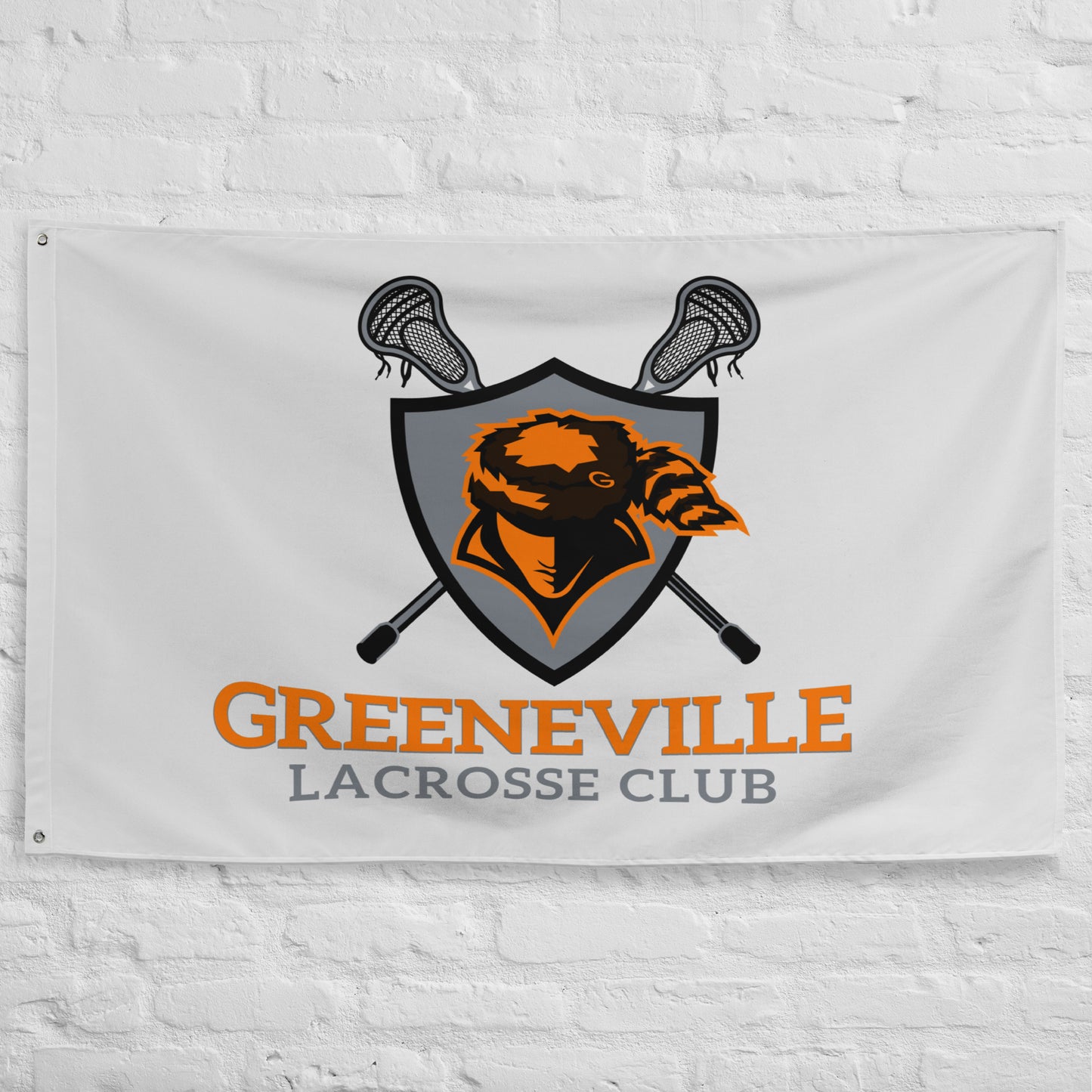 Greeneville Lacrosse Wall Flag (1-Sided)
