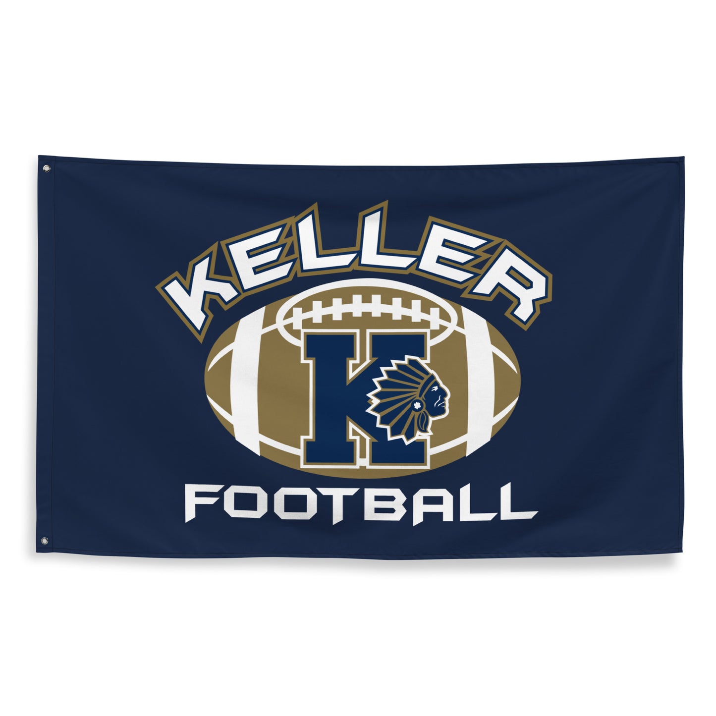 Keller Football Wall Flag