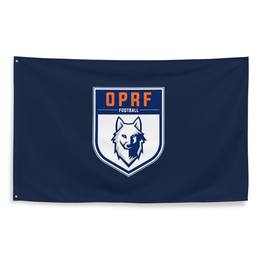 OPRF Football Wall Flag (1-Sided)