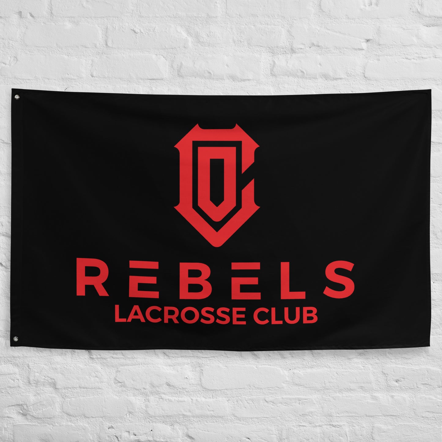 OC Rebels Wall Flag (1-Sided)
