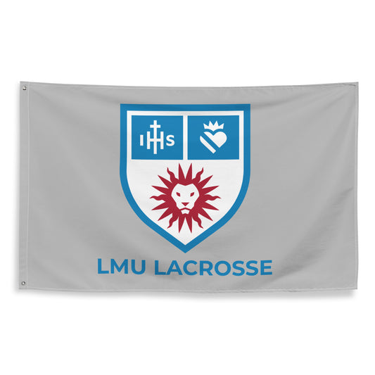 LMU Lacrosse Wall Flag (1-Sided)