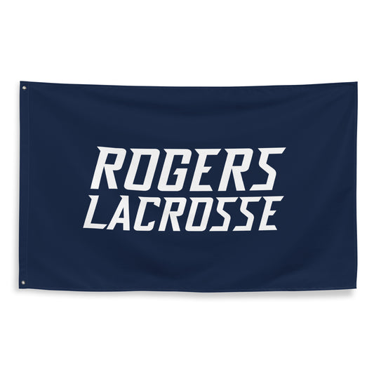 Rogers Lacrosse Wall Flag (1-Sided)