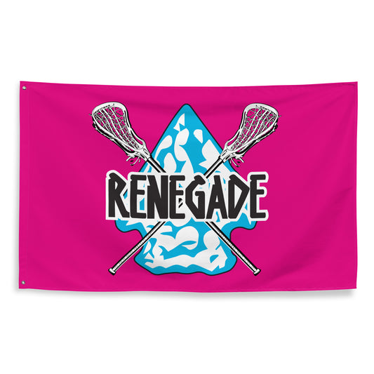 Renegade Lacrosse Wall Flag (1-sided)