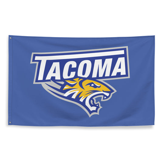 Tacoma Tigers Lacrosse Wall Flag (1 sided)