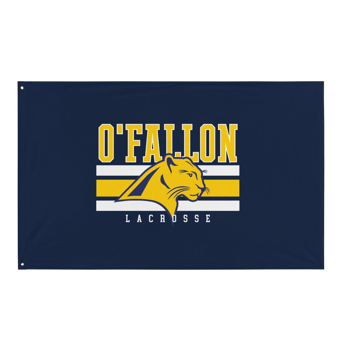 O'Fallon Township High School Boys Lacrosse Wall Flag (1 sided)