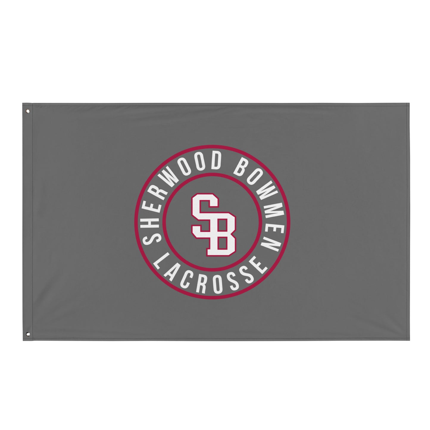 Sherwood High School Lacrosse Wall Flag (1 sided)