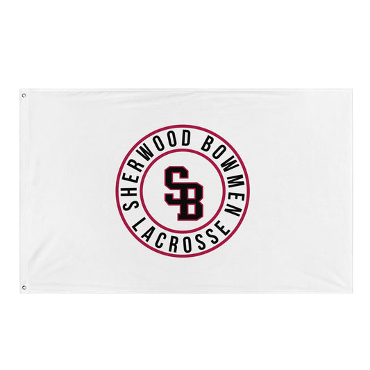 Sherwood High School Lacrosse Wall Flag (1 sided)