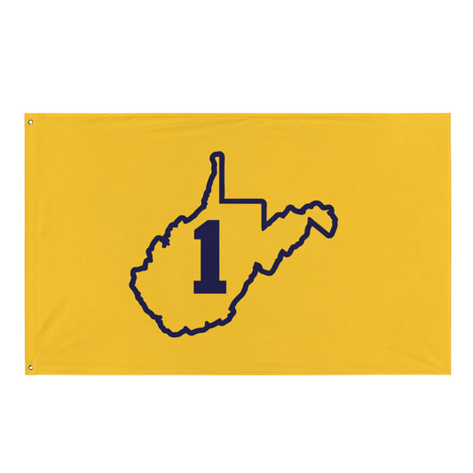 Wheeling Post 1 Wall Flag (1 sided)
