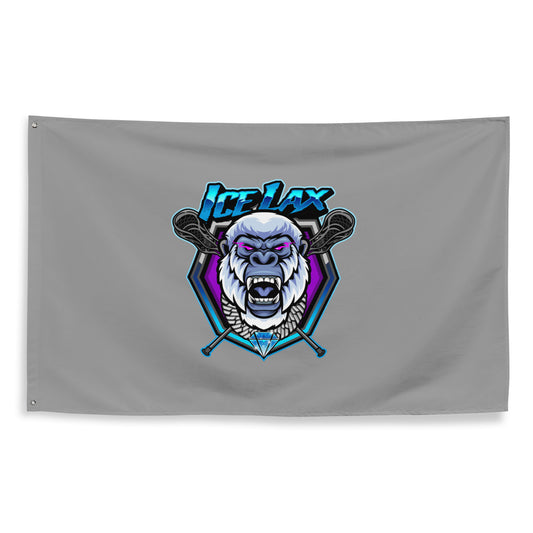 ICE LAX Wall Flag (1 sided)