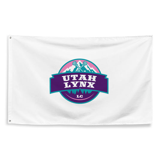 Utah Lynx Wall Flag (1 sided)
