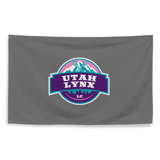 Utah Lynx Wall Flag (1 sided)