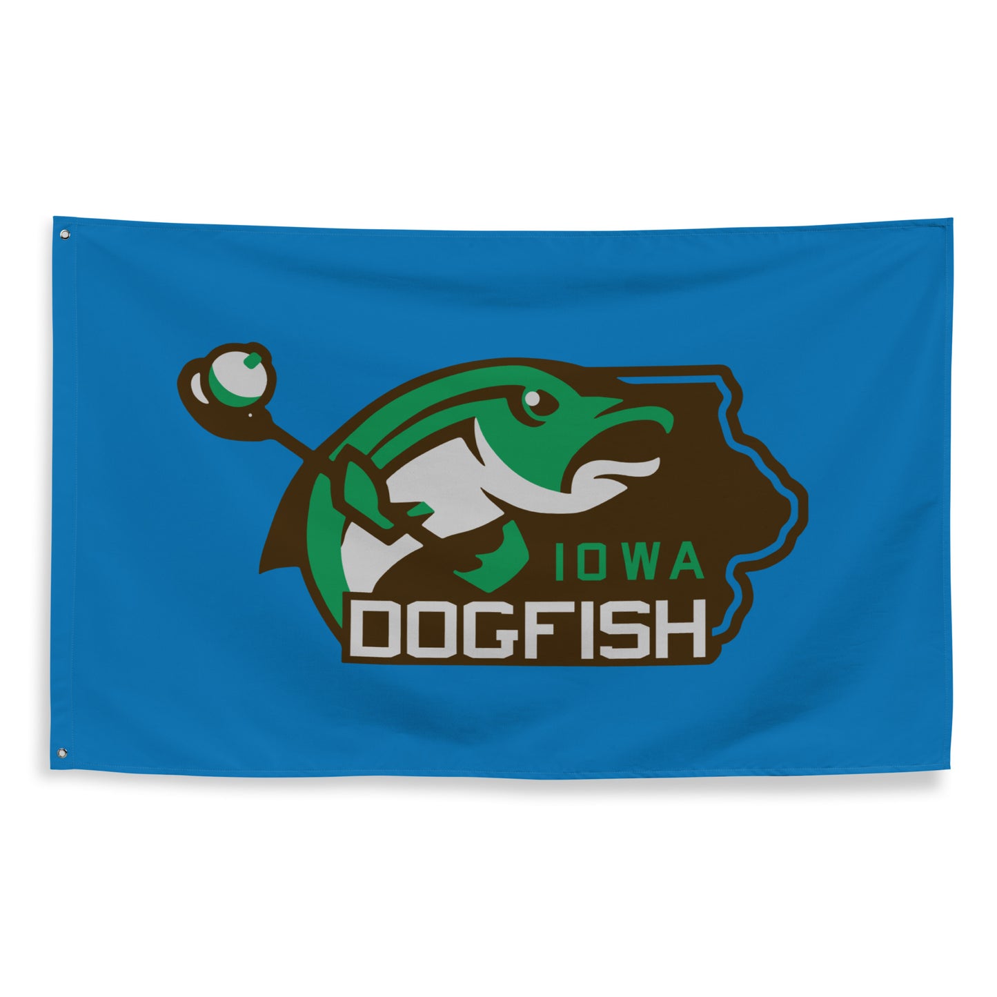 Iowa Dogfish Wall Flag (1 sided)