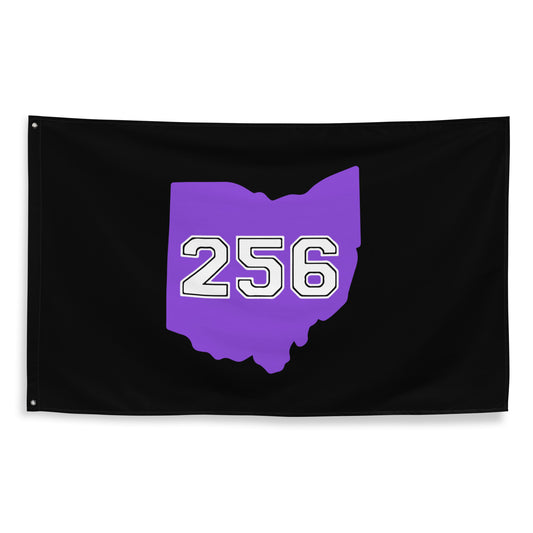 256 LAX Wall Flag (1 sided)
