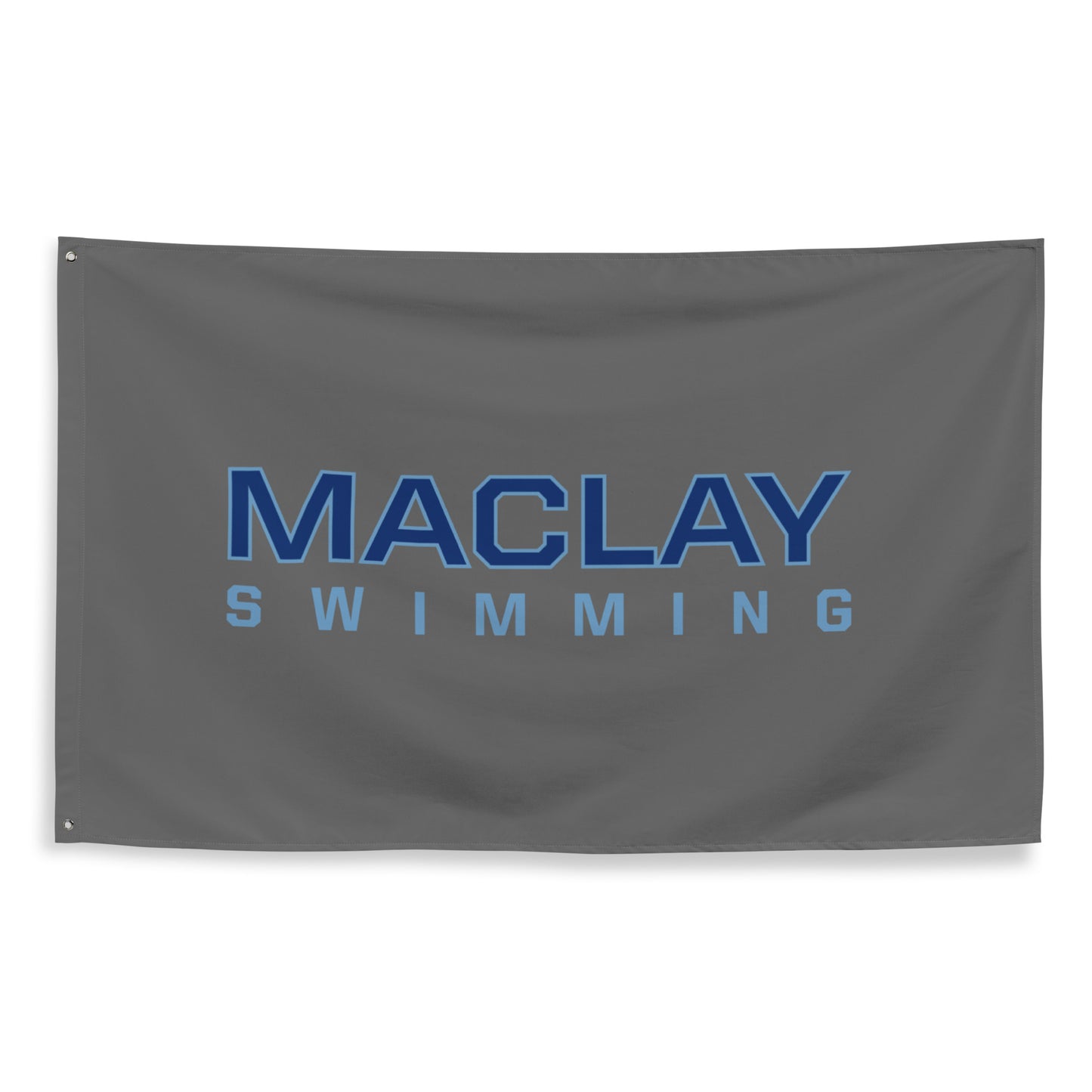 Maclay Swimming Wall Flag (1 sided)