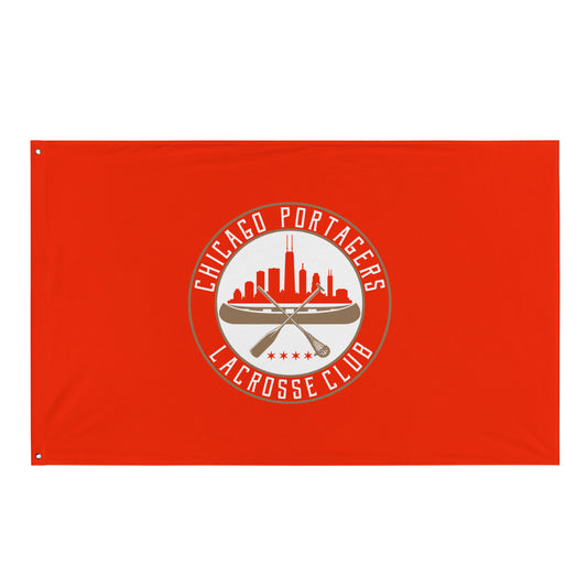 Chicago Portagers Wall Flag (1 sided)