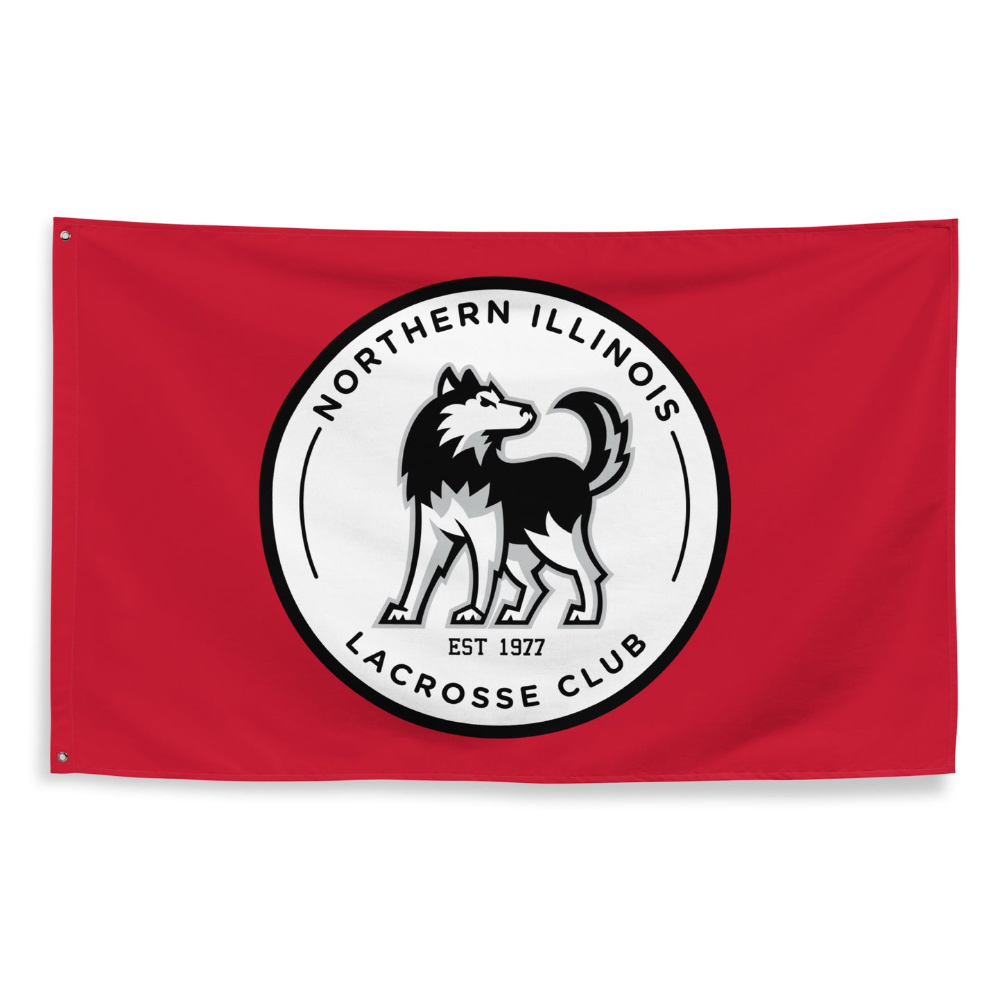 NIU Lacrosse Wall Flag (1 sided)