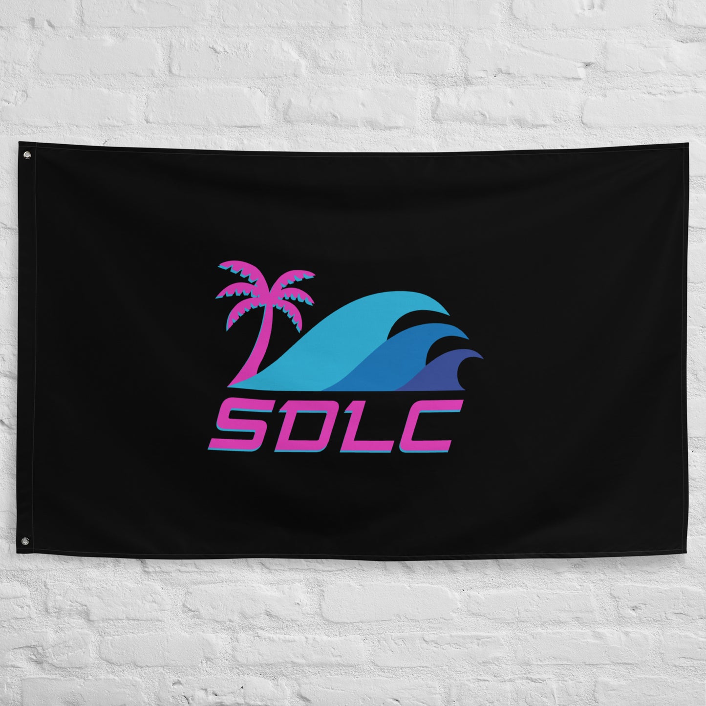 SDLC Wall Flag (1 sided)