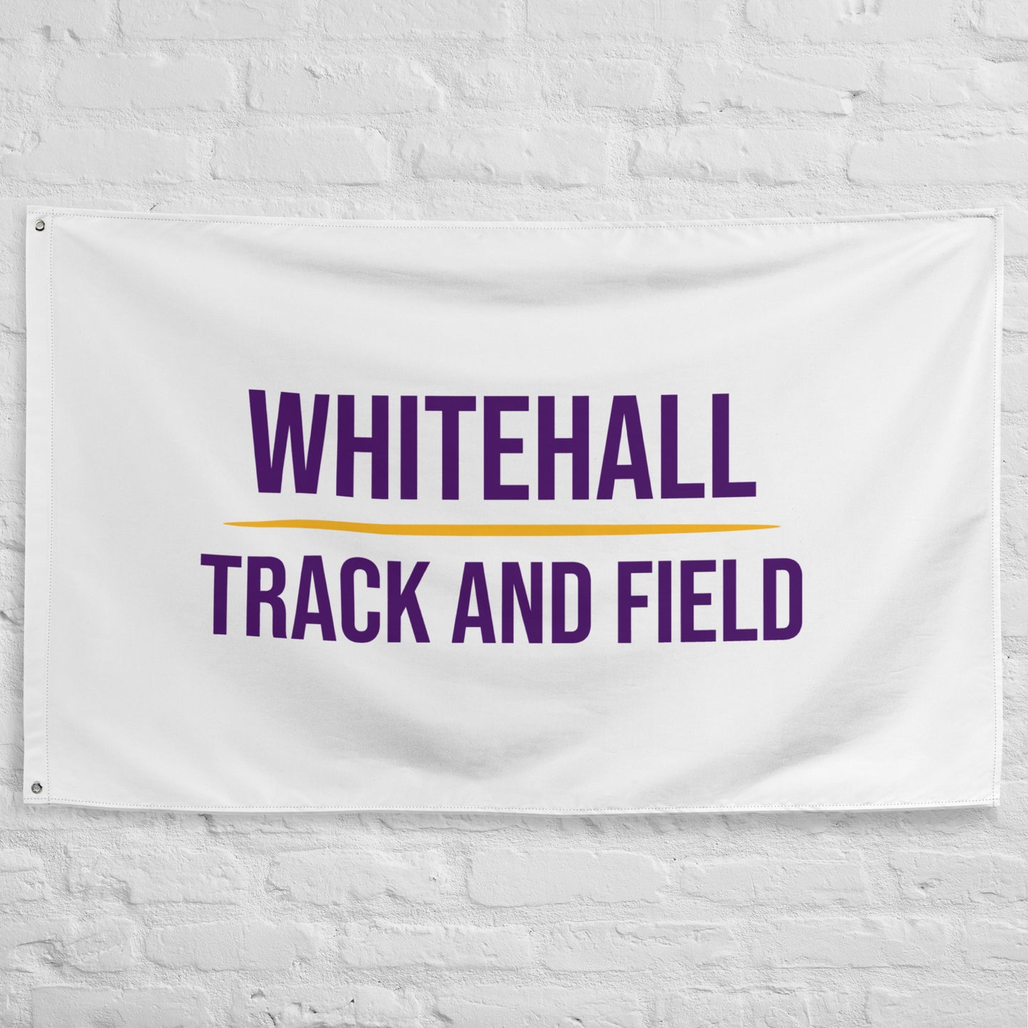 Whitehall Track Wall Flag (1 sided)