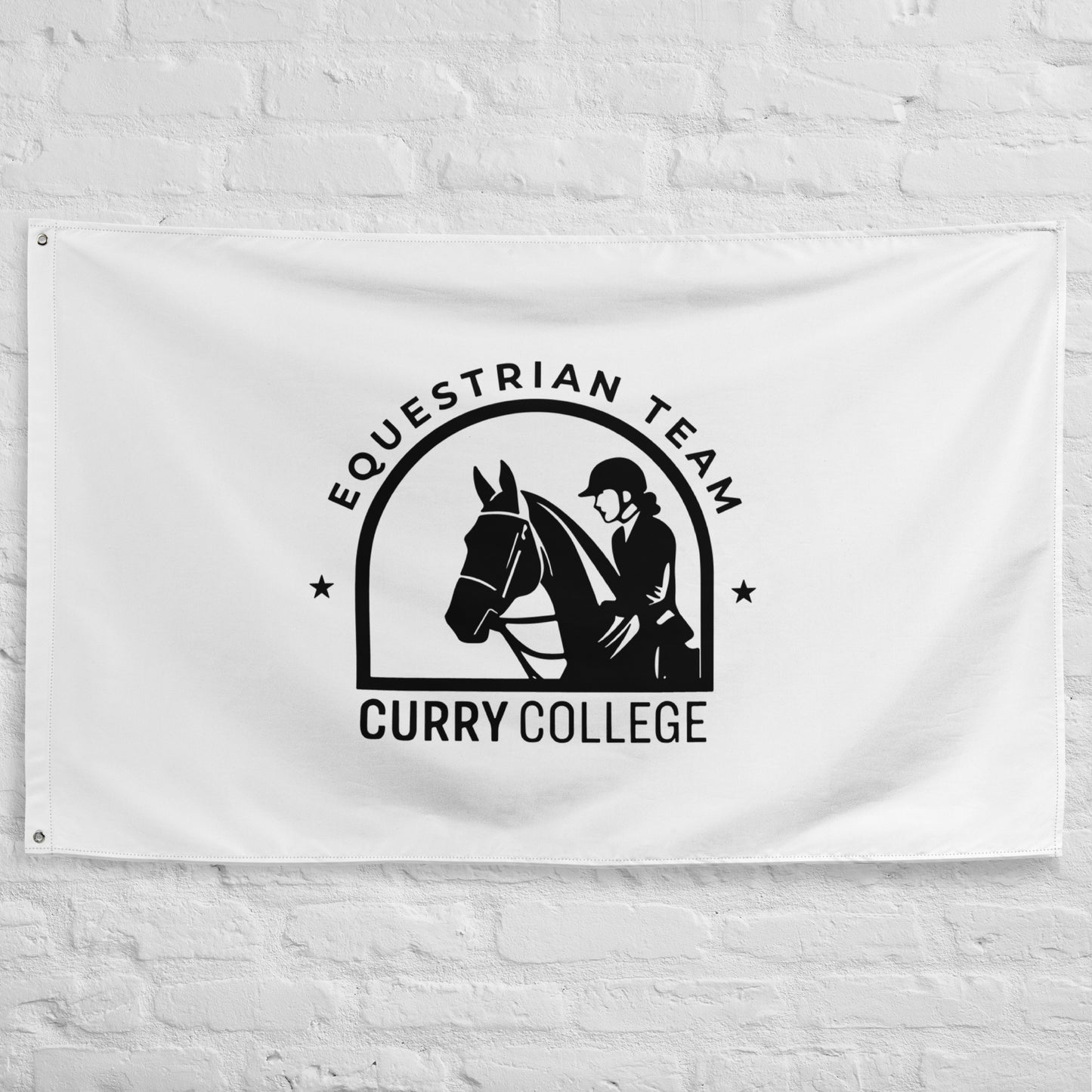 CC Equestrian Wall Flag (1 sided)