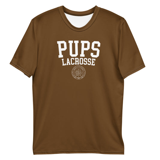 Adult Pups Lacrosse Premium T-shirt