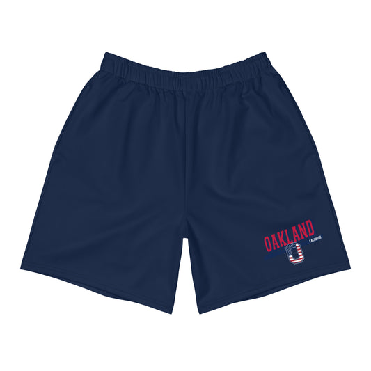 Adult/Youth Oakland Lacrosse Pocketed Athletic Shorts