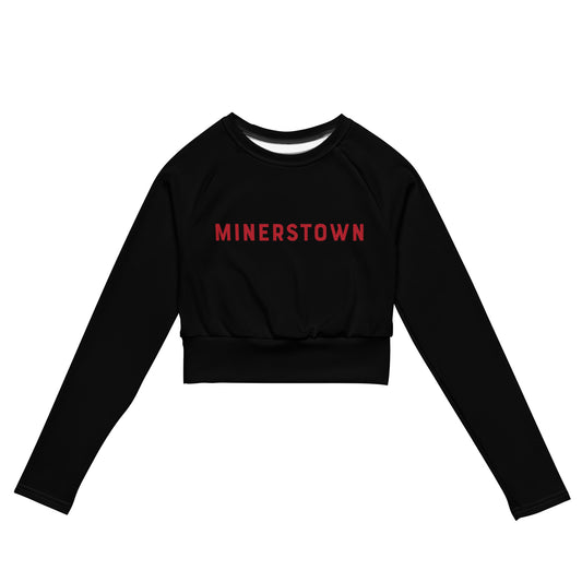 Women's Minerstown Performance Cropped Long Sleeve