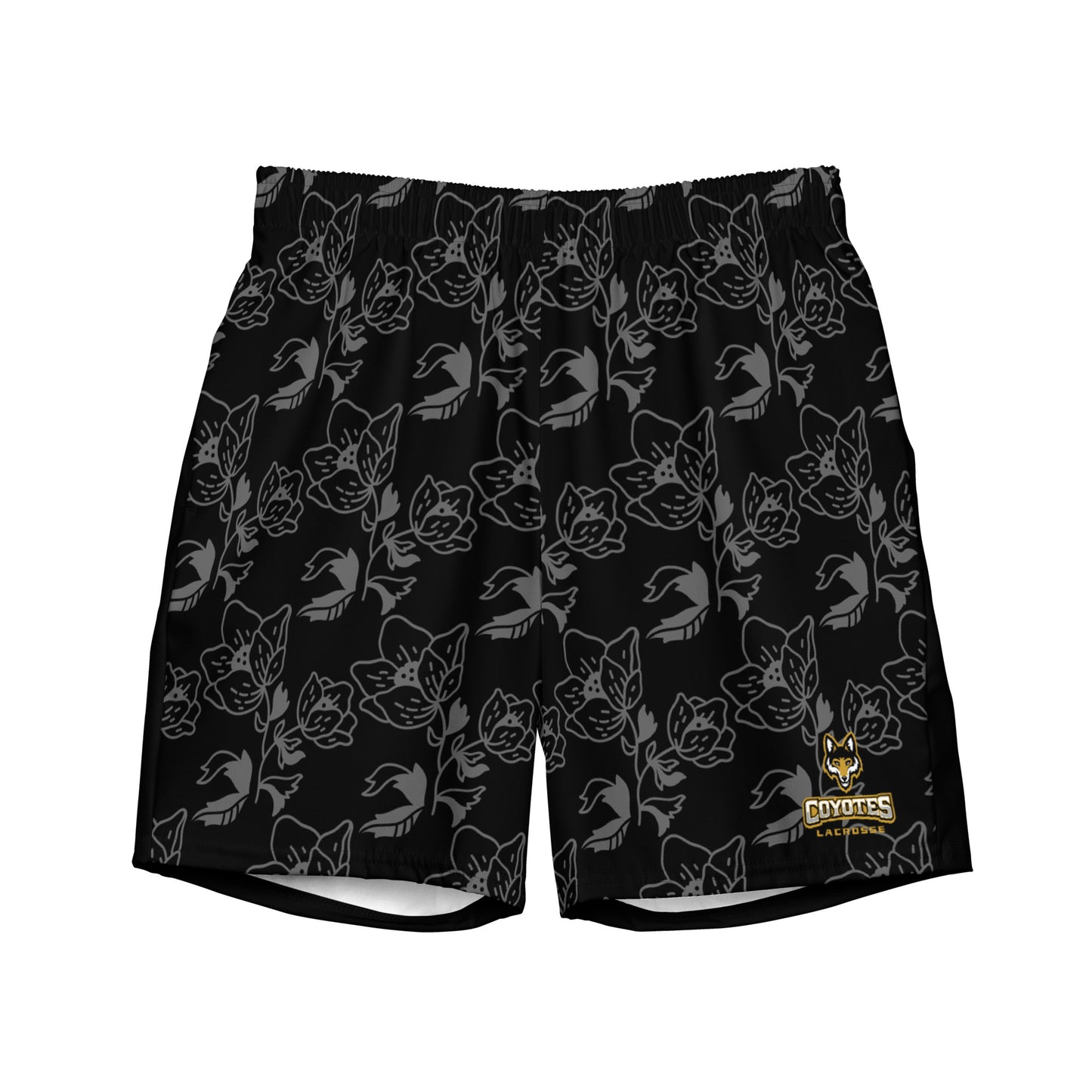 Adult Coyotes Lacrosse Swim Trunks