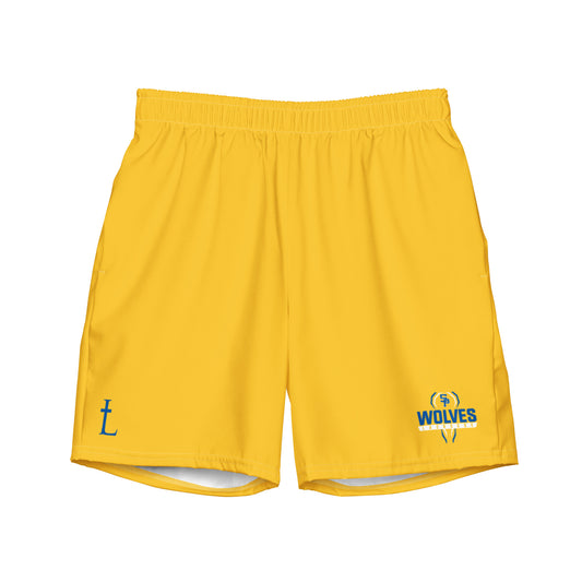 Adult Saint Paul's Wolves Lacrosse Swim Trunks